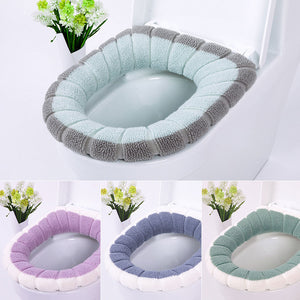 Universal Warm Soft Washable Toilet Seat Cover - Find Epic Store