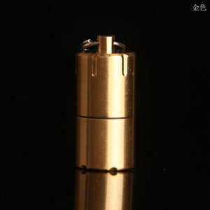 Multi-tool Keychain with Key Rings Waterproof Matchstick Survival Lighter - Golden Find Epic Store