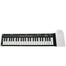 Portable 49-Key Flexible Silicone Roll Up Piano Folding Electronic Keyboard Flexible Silicone Electronic Roll Up Piano - White Find Epic Store