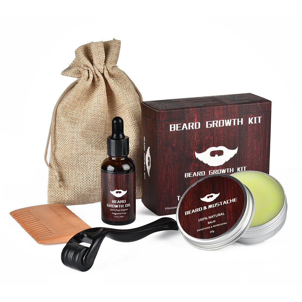 4 Piece Beard Growth Kit - Find Epic Store