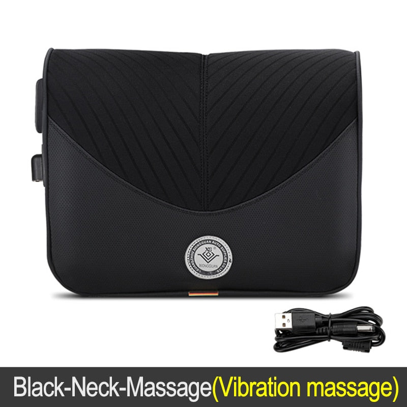 Car Massage Neck Support Pillow - Black-Neck-Massage Find Epic Store