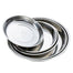 5pcs Camping 14-28cm Dia Stainless Steel Tableware Dinner Plate Food Container Salad Dessert Fruit Services Dish Tray - Find Epic Store