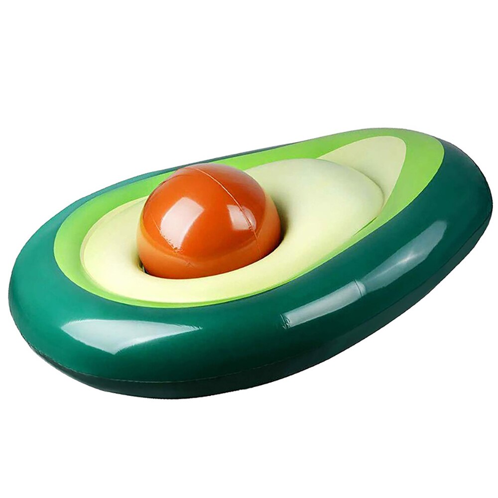 Avocado Inflatable Float Pool circle Swimming Ring Pool Party Adult Swim Circle Inflatable Pool Float Bed ball Toy Beach piscina - Green Find Epic Store