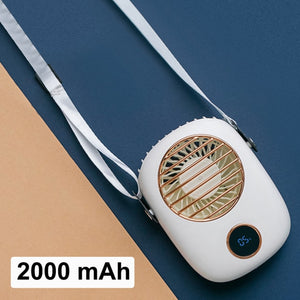 Portable Neck Fan - F9-White 2000mAH Find Epic Store