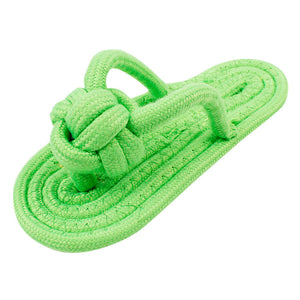 1PC Pet Supply Dog Toys Dogs Chew Teeth Clean Outdoor Training Fun Playing Green Rope Ball Toy For Large Small Dog Cat - G / One size Find Epic Store