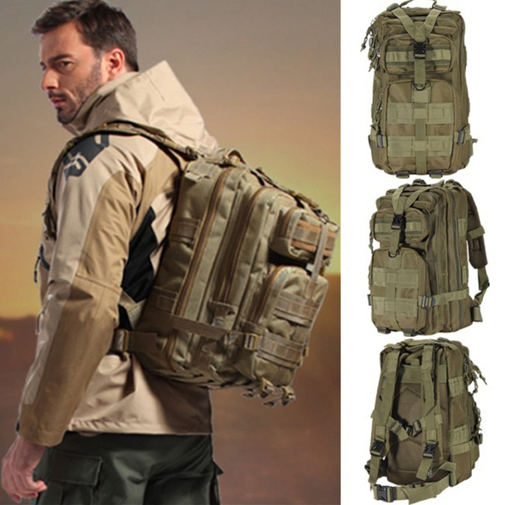 Outdoor Military Rucksacks 1000D Nylon 30L Waterproof Tactical backpack Sports Camping Hiking Trekking Fishing Hunting Bags - Find Epic Store