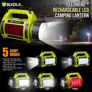 LEDHero? Rechargeable LED Camping Lantern - Find Epic Store