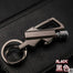 Multi-tool Keychain with Key Rings Waterproof Matchstick Survival Lighter - black Find Epic Store