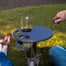 Portable Beer Wine Table with Foldable Round Desktop - Find Epic Store