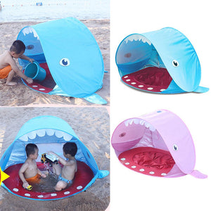 Kid Outdoor Camping Sunshade Baby Beach Tent Children Waterproof Pop Up sun Awning Tent BeachUV-protecting Sunshelter with Pool - Find Epic Store