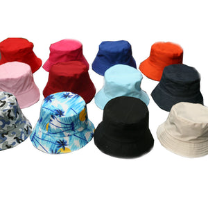 FASHION Hunting Boonie Bucket Hat Unisex Fishing Polyester Holiday Simple Travel Men Women Visor Camping Summer Cap - Find Epic Store