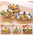 5pcs Camping 14-28cm Dia Stainless Steel Tableware Dinner Plate Food Container Salad Dessert Fruit Services Dish Tray - Find Epic Store