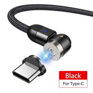Magnetic USB Type C Micro Cable Fast Charge Magnet Phone Charger - Black For Type-C / 0.5m(1.6ft) Find Epic Store