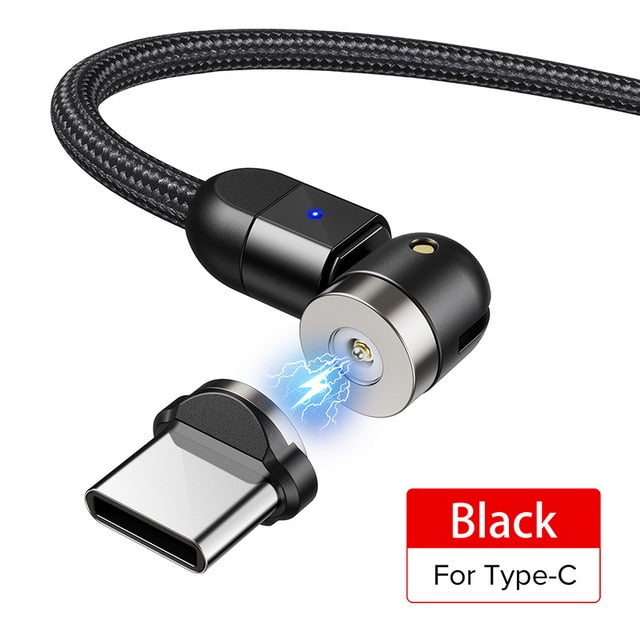Magnetic USB Type C Micro Cable Fast Charge Magnet Phone Charger - Black For Type-C / 1m(3.3ft) Find Epic Store