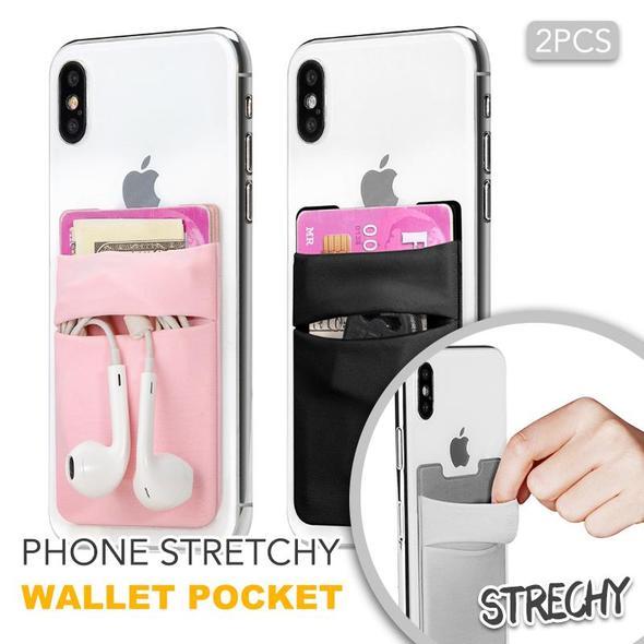 Phone Stretchy Wallet Pocket - Find Epic Store