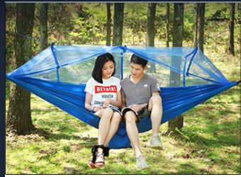 Outdoor Mosquito Net Hammock Camping - Blue Find Epic Store