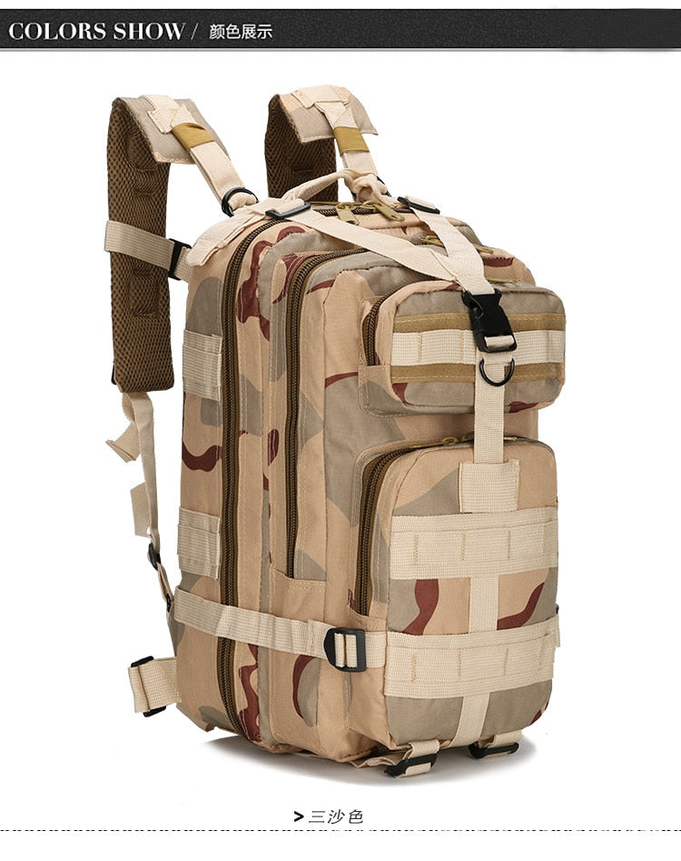 Outdoor Military Rucksacks 1000D Nylon 30L Waterproof Tactical backpack Sports Camping Hiking Trekking Fishing Hunting Bags - 8 Find Epic Store