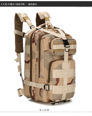 Outdoor Military Rucksacks 1000D Nylon 30L Waterproof Tactical backpack Sports Camping Hiking Trekking Fishing Hunting Bags - 8 Find Epic Store