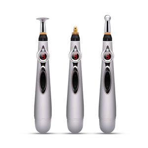 Electronic Acupuncture Pen - Silver Find Epic Store