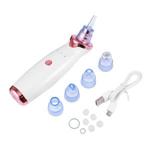 Blackhead Remover Face Deep Pore Cleaner Acne Pimple Removal Vacuum Suction Facial SPA Diamond Beauty Care Tool Skin Care - as show 1 Find Epic Store