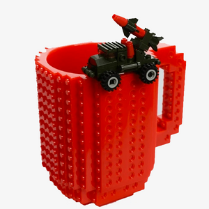 Original Build on Brick Mug - Ideal Cup for Juice, Tea, Coffee & Water - Best Novelty Gift - Find Epic Store