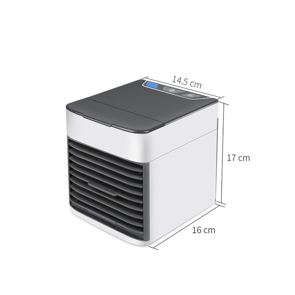 Mini USB Air Cooler Portable Air Conditioner Humidifier Purifier 7 Color Light Desktop Air Cooling Fan Air Cooler Fan for office - air cooler Find Epic Store