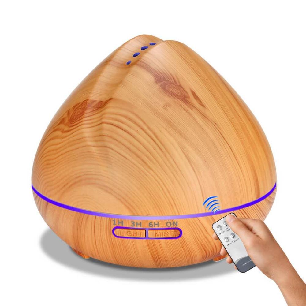 500ml Air Aroma Ultrasonic Humidifier - Light Wood Grain / US Find Epic Store