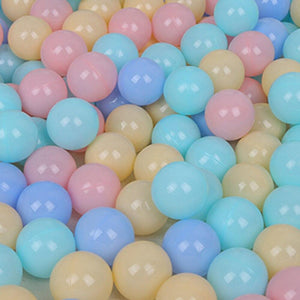 50pcs/Lot Colors Baby Plastic Balls Water Pool Ocean Wave Ball Kids Swim Pit With Basketball Hoop Play House Outdoors Tents Toys - 2 Find Epic Store