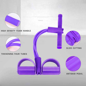Pull Rope Resistance Band - Sports Band Purple Find Epic Store
