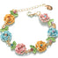 Flowers Wrist Chain Charm Bracelets - Find Epic Store