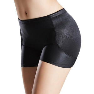 Large yards across hip pants with sponge pad internal push high filled fake butt underwear sexy panties female - B / M / United States Find Epic Store