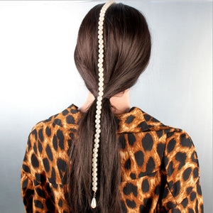 Long Hair Chain Pearl Hair - Find Epic Store