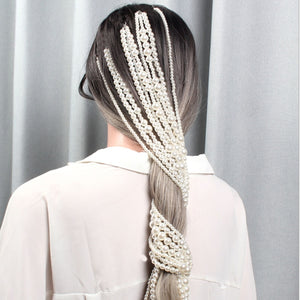 Long Hair Chain Pearl Hair - Find Epic Store
