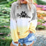 Oversized Dog - Mom Long Sleeve Print Sweatshirt - Find Epic Store