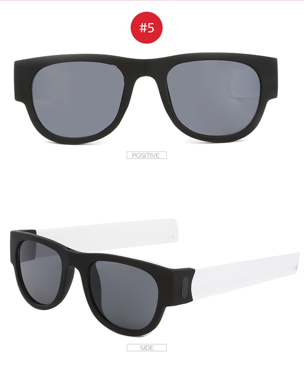 Fancy Slap Wristband Sunglasses Folding Bracelet - Slap Sunglasses Find Epic Store