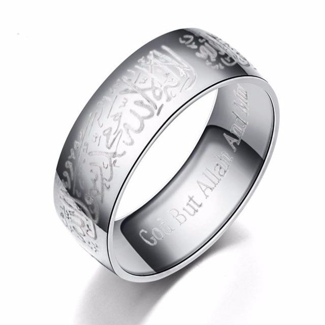 Fashion UNISEX Stainless Steel Rings - 7 / white Find Epic Store