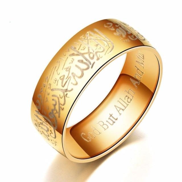 Fashion UNISEX Stainless Steel Rings - 11 / golden Find Epic Store