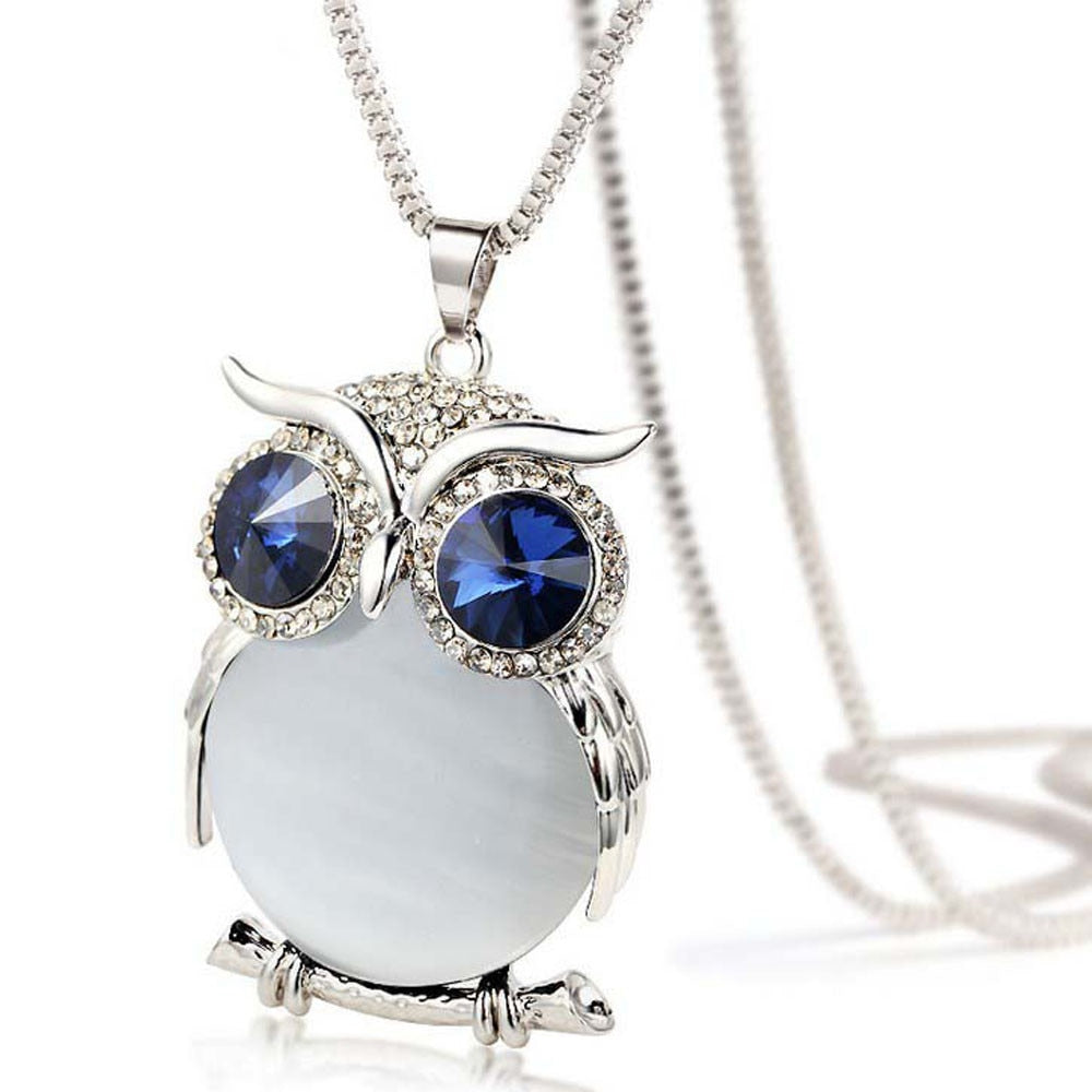 Gussy Life Women Long Chain Owl Pendant - Find Epic Store