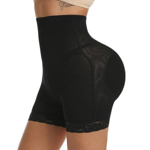 Women High Waist Lace Butt Lifter Body Shaper Tummy Control Panties Boyshort ASS Pad Shorts Hip Enhancer Shapewear - High Waist / s / United States Find Epic Store