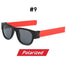 Fancy Slap Wristband Sunglasses Folding Bracelet - Slap Sunglasses 9 Red Polarized / WITH BOX Find Epic Store