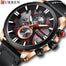New CURREN Men Watches Fashion - black rose black Find Epic Store
