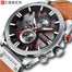 New CURREN Men Watches Fashion - Silver black Find Epic Store