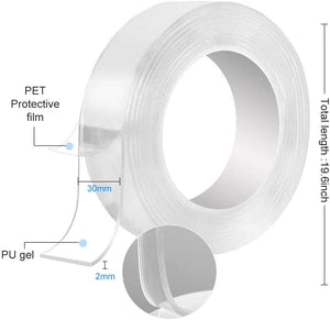 Transparent Magic Nano Washable Reusable Double-Sided Tape - Tape Find Epic Store