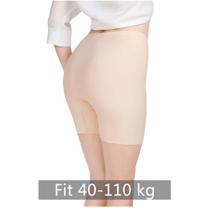 New Summer Thin Women Large Size Safety Shorts Ice Silk Cool High Elasticity Plus Size Safety Pants Shorts Under Skirt Female - Find Epic Store