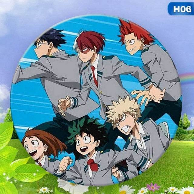 My Hero Academia Anime Collectible Brooch Pins - BRH3296H06 / United States Find Epic Store