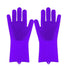 Magic Silicone Multi Purpose Washing 1Pair Gloves - Gloves Purple / China Find Epic Store