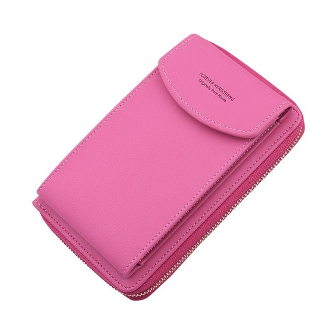 Mobile Phone Wallet - Hot Pink / United States Find Epic Store