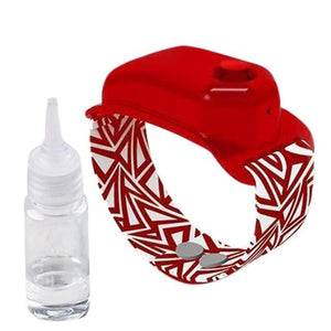 Hand Sanitizer Dispensing Portable Bracelet Wristband Hand Dispenser Easy to Clean Hands Portable - Hand Sanitizer Family G Red / United States Find Epic Store