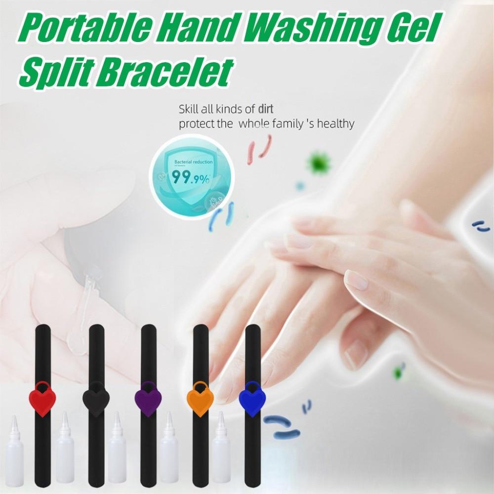 Hand Sanitizer Dispensing Portable Bracelet Wristband Hand Dispenser Easy to Clean Hands Portable - Hand Sanitizer Family Find Epic Store