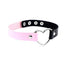 Gothic Leather Heart Collar Necklaces - CN04M / 40cm adjustable Find Epic Store